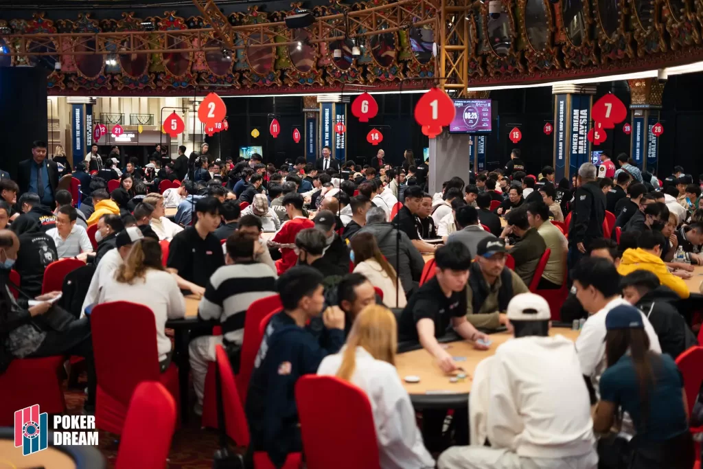 Poker Dream馬來比賽現場