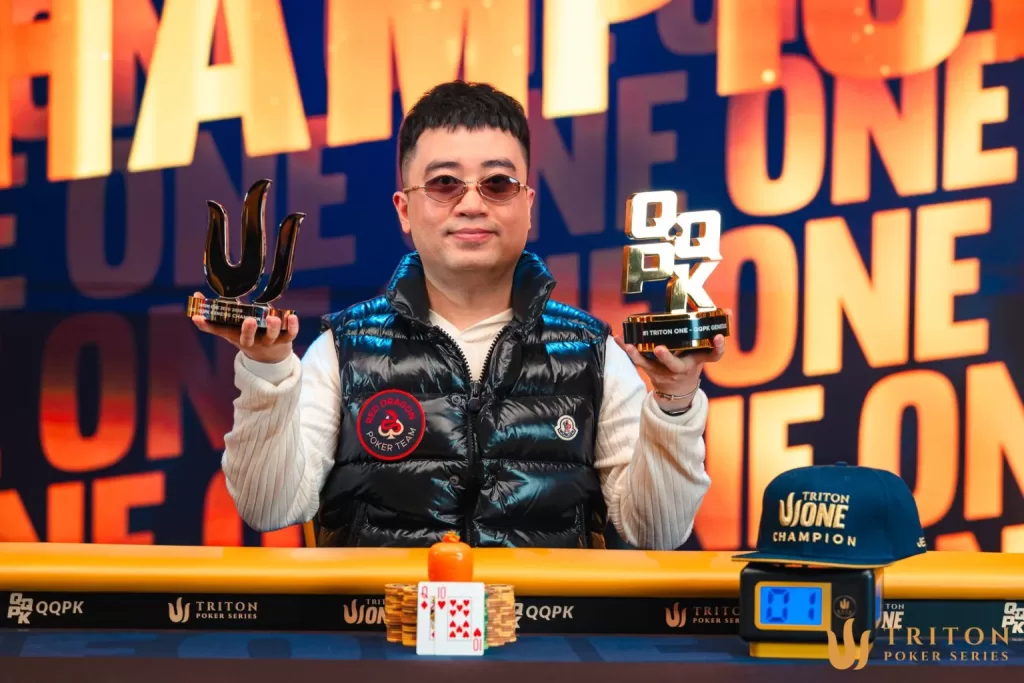 Nguyen Huu Dung 奪下 Triton ONE Genesis 濟州站開幕賽冠軍